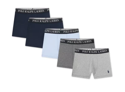 Polo Ralph Lauren Big Boys Stretch Boxer Briefs, Pack of 5 - Free Ship - Image 1 of 4