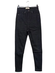 DON’T THINK TWICE Vaquero de talle alto Mujeres Vaquero Talla EU 34 negro - Imagen 1 de 5