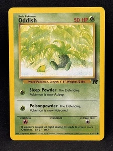 Oddish 63/82 Team Rocket - Unlimited Edition Regular - 1995 Pokémon - Bild 1 von 2