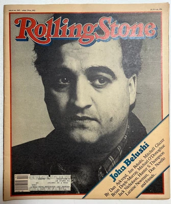 ROLLING STONE Magazine - Apr 1982 -JOHN BELUSHI / Bob Dylan / JOAN JETT - Image 1 of 2
