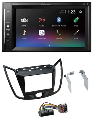 Pioneer DAB MP3 2DIN Bluetooth USB Autoradio für Ford Kuga (DM2, ab 2013) - Bild 1 von 4