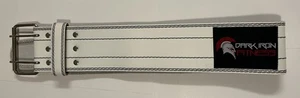 Dark Iron Fitness Gewichthebergürtel für Männer & Frauen - 100% Leder Sm 25”-37” - Bild 1 von 3