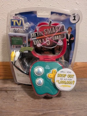NIP 2007 First Edition "Are You Smarter Than a 5th Grader" Plug and Play TV Game - Image 1 of 2