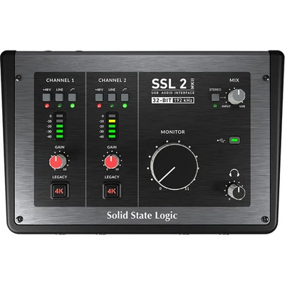 Solid State Logic SSL2 MKII 2x2 USB-C Audio Interface - Image 1 of 4