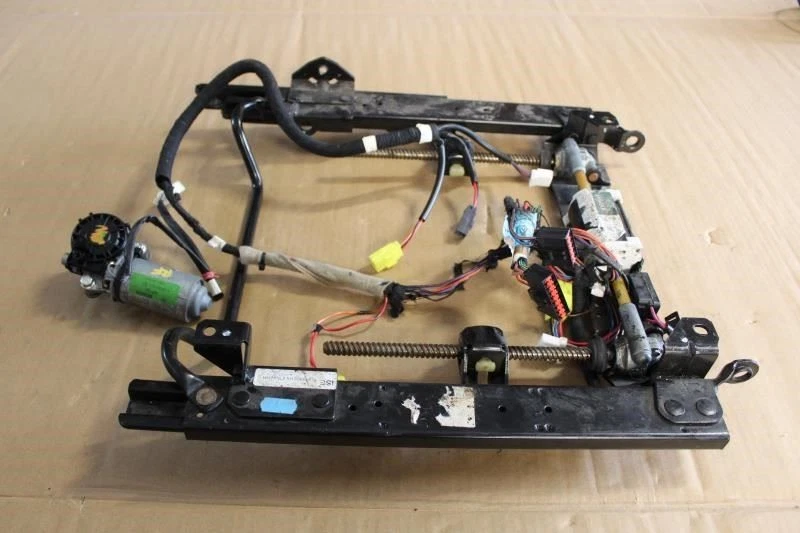 1999 JAGUAR XK8 RIGHT PASSENGER FRONT SEAT FRAME TRACK RAILS MOTORS 2 WAY ADJUST Foto 1 de 4