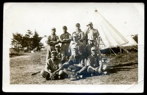 CANADA 1910s BAC Baseball Team Sport. Real Photo Postcard - Picture 1 of 2