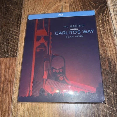 CARLITO'S WAY BLU RAY STEELBOOK EDITION. Free Shipping. Plus Clear Case - Image 1 of 2