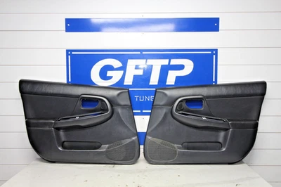 02-04 SUBARU WRX OEM GENUINE FRONT DOOR CARD CARDS PANELS PAIR LH RH - Image 1 of 4
