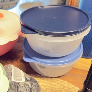 Tupperware 2x Clarissa, 1,4L, Schüssel Set, Aufbewahrung, Salatschüssel Neu - Bild 1 von 1