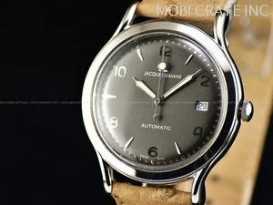 Rare Jacques Lemans 38mm Men's Swiss Made ETA 2824 Automatic SS Watch - Picture 1 of 7