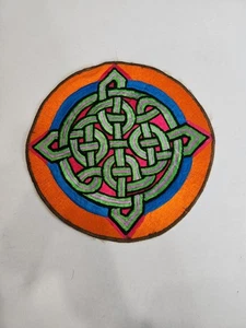large celtic patch Sew On 10 Inches - Picture 1 of 3