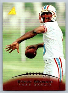 1995 Pinnacle Steve McNair Rookie RC #210 | Houston Oilers | Tennessee Titans - Picture 1 of 2
