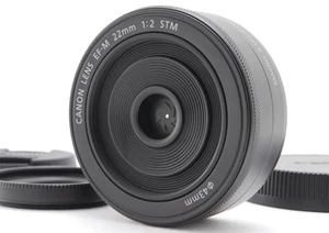Canon EF-M 22mm f/2 STM AF Objektiv für EOS M Mount JAPAN【NEUWERTIG mit Haube】Getestet - Bild 1 von 10