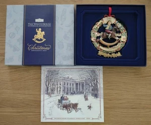 THE WHITE HOUSE ORNAMENT Historical Association Weihnachten 2003 Schaukelpferd - Bild 1 von 1