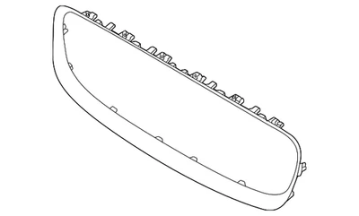 Genuine Jaguar 2021-2024 F-Type Grille Surround T2R43729 - Imagem 1 de 2