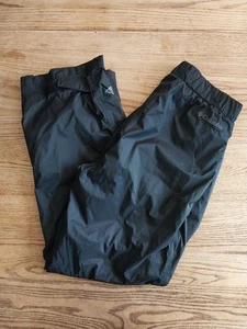 Columbia Waterproof Pullover Rain Pants Packable Mens Sz M 32x31 Mesh Lined - Picture 1 of 9