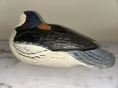 Signed Bufflehead Duck Decoy - Image 1 of 4