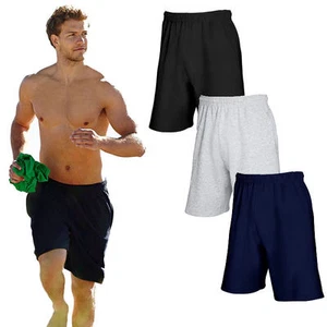 Herren kurze Hose Fruit of the Loom Sporthose Fitnesshose Männer Bermuda S - XXL - Bild 1 von 4