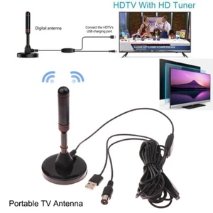 HD Digital TV Antenna Indoor Signal Amplifier Long Range Signal Receiver Antenna - Afbeelding 1 van 16