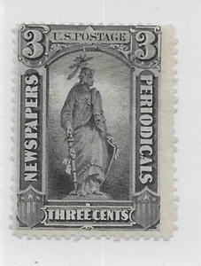 US Scott PR34, 1875 Newspaper, Mint, NG, H, F - Picture 1 of 2