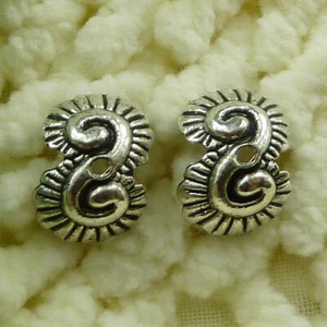 390 Pcs Tibetan Silver Nice Bead Caps 13X10MM S2411 DIY Joyería - Imagen 1 de 6