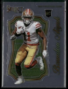 2020 Panini Select #SCR-10 Brandon Aiyuk Select Certified Rookies - Bild 1 von 2