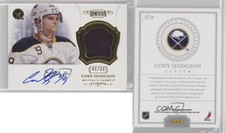 2012 Panini Dominion 2013-14 Rookie Anthology Update /60 Cody Hodgson Patch Auto