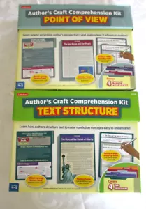 Lakeshore Author's Craft Comprehension Kit X2, POINT OF VIEW, TEXT STR Gr 4-5 - Picture 1 of 8