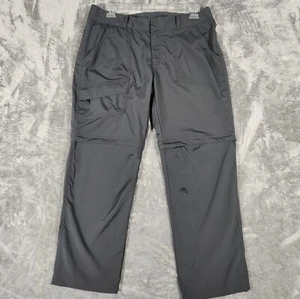 Columbia Pants Womens Size 16 SHORT Omni-Shield Advanced Repellency Gray Hiking - Picture 1 of 17