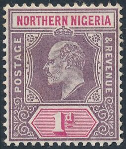 KEVII: 1d - Northern Nigeria 1902 - NM H - SG 11