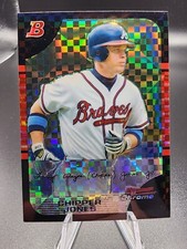 2005 Bowman Chrome #113 Chipper Jones X-fractor /225