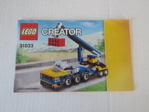 NOTICE LEGO CREATOR 31033 - Bild 1 von 2