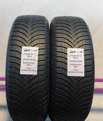 PNEU USAGÉ GOODYEAR VECTOR 4 SEASONS 215/65 R17 99V 4 STAGIONI - Photo 1/2
