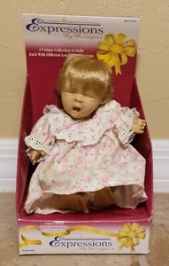 Vintage 1995 Expressions by Berenguer Baby Dolls 8" Vinyl New in Box! - Picture 1 of 4