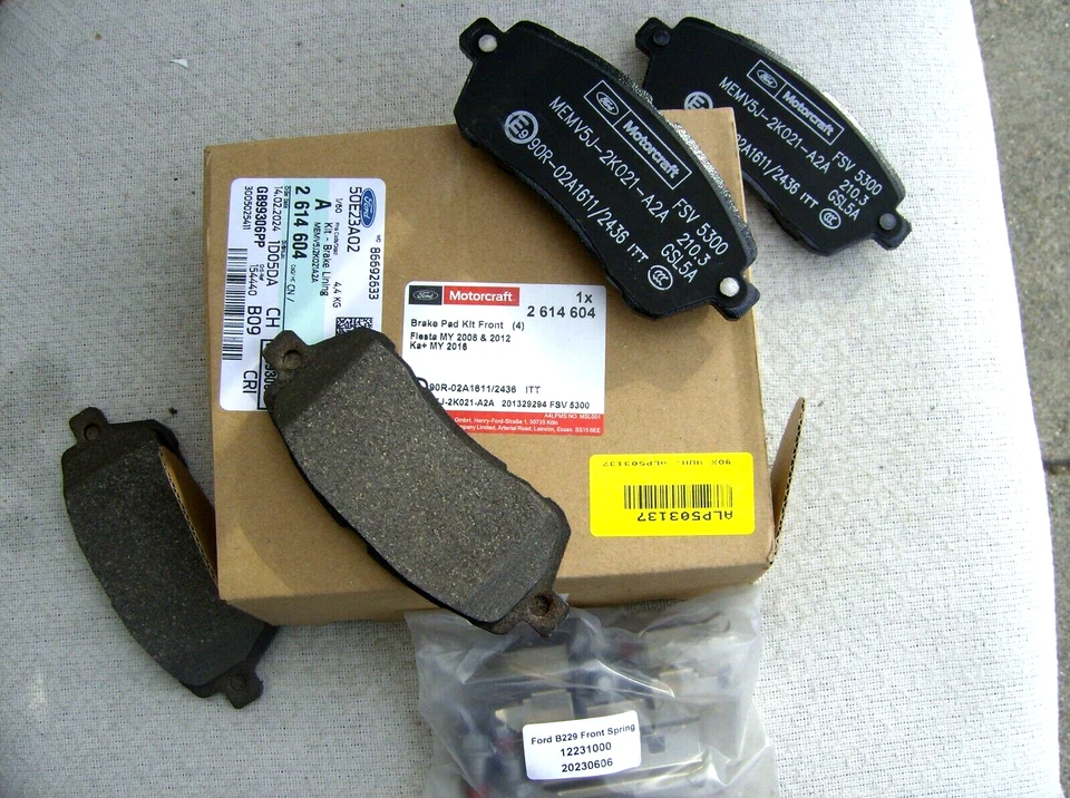 Pastillas de freno ford fiesta Foto 1 de 1