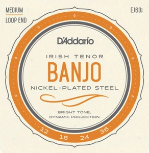 D'Addario EJ63i Irish Tenor Banjo Strings, Nickel, 9-30 - Picture 1 of 1