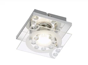 BRILONER - 1 PLAFONIERA LED 3W- GU10 - 250 lumen - 3000K CROMO - Foto 1 di 1