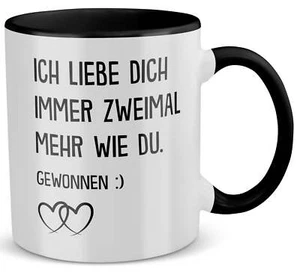 Jahrestag Geschenk Tasse Hochzeitstag Mann Frau Freund Ehemann Ehefrau Freundin - Bild 1 von 6