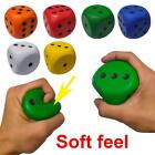 Large PU Dice Game Entertainment Number Dice Children Squeeze Toy мα _ы