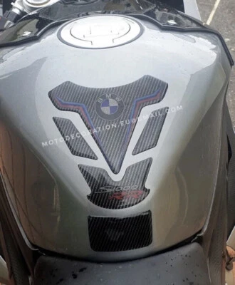 BMW S1000RR SCHÜTZ für TANK Kohlenstoff S1000RR MOTORRAD TANK PAD PROTECTOR 3D - Photo 1/4