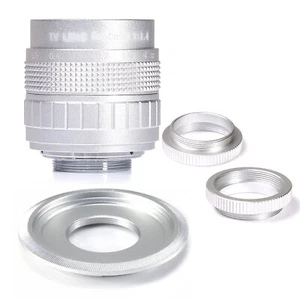 Fujian 50mm f/1.4 CCTV C Mount Lens for Sony E Mount Cameras NEX3N NEX5T A6300 - Picture 1 of 5
