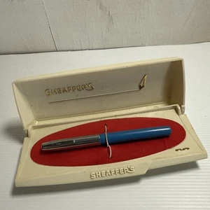 Sheaffer Calligraphy Fountain Pen Boxed Original 60’s Box Vintage (F nib) - Picture 1 of 23