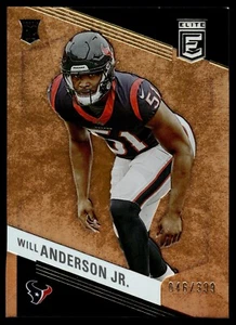 Donruss Elite Will Anderson Jr #46/399 RC 2023 naranja paralelo SP - Texans - Imagen 1 de 2
