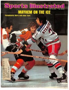 6. Mai 1974 Bobby Clarke HOF Philadlephia Flyer Sport illustriert 181639 - Bild 1 von 1