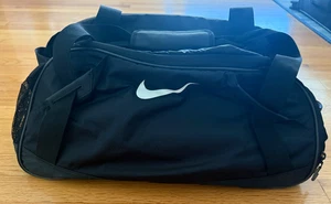 Nike Diamond Schwarz Sport Duffle Bag Mehrfarbig Innentaschen Top - Bild 1 von 17