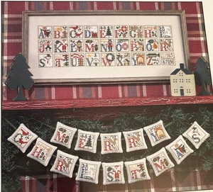 Vtg Rare The Prairie Schooler CHRISTMAS ALPHABET Cross St 1997 Bk #64 - Picture 1 of 3