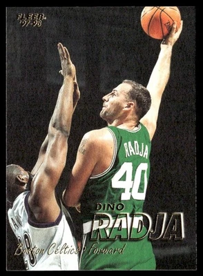 1997-98 Fleer Dino Radja Boston Celtics #40 - Image 1 of 2