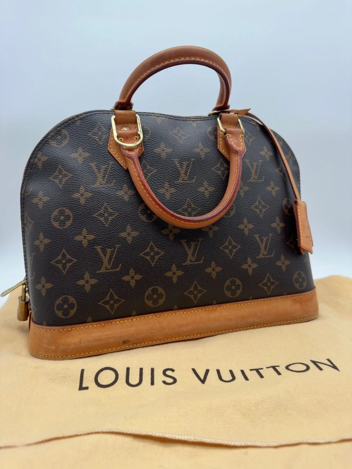 Bolso de mano Louis Vuitton de lona con monograma Alma PM - Imagen 1 de 4