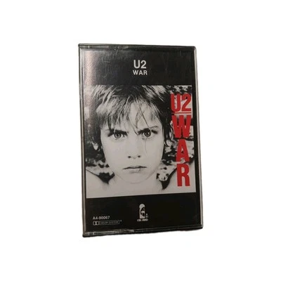 U2 War Cassette Tape Island Records 1983 A490067 Sunday Bloody Sunday  - Image 1 of 4