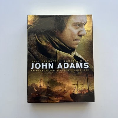John Adams – Mini Series (DVD, 3-Disc Fold-Out Book Design Box Set, Region 4) - Image 1 of 4